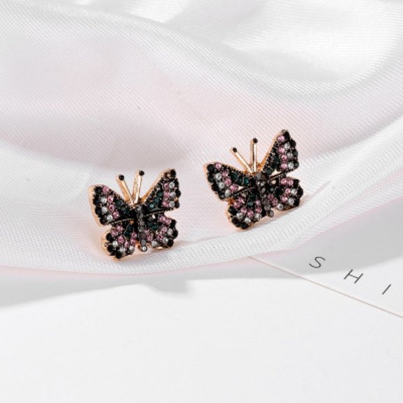 Butterfly Earrings - Picture 1 of 4